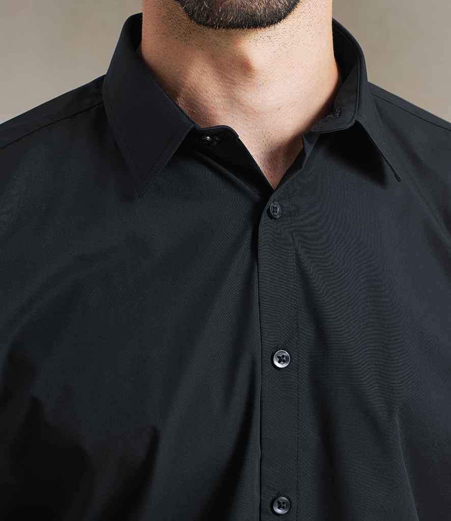 Premier Supreme Short Sleeve Poplin Shirt - model image