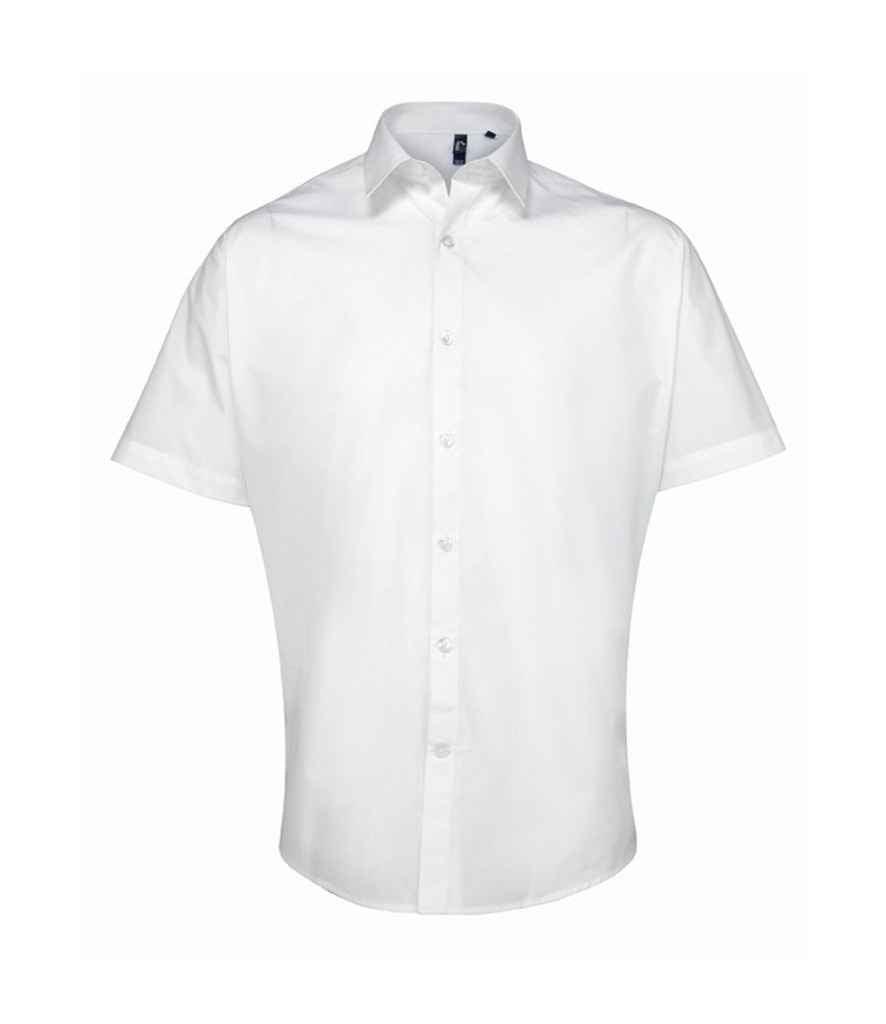 Premier Premier Supreme Short Sleeve Poplin Shirt White