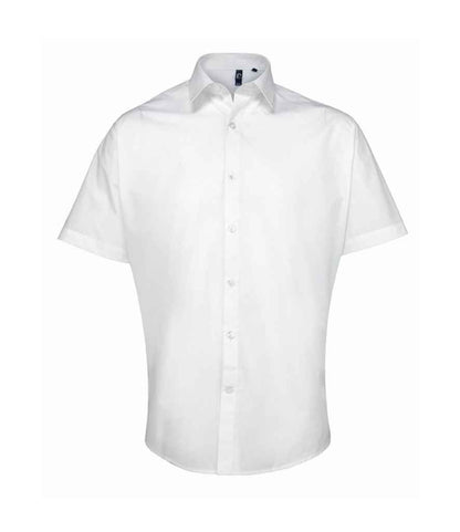 Premier Premier Supreme Short Sleeve Poplin Shirt White