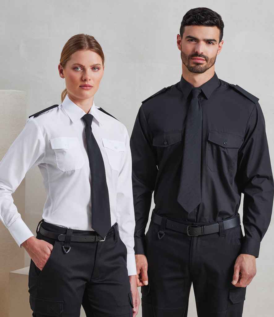 Premier Long Sleeve Pilot Shirt - model image
