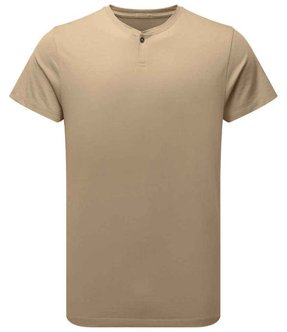 Premier Cotton Rich Comis T-Shirt in Khaki