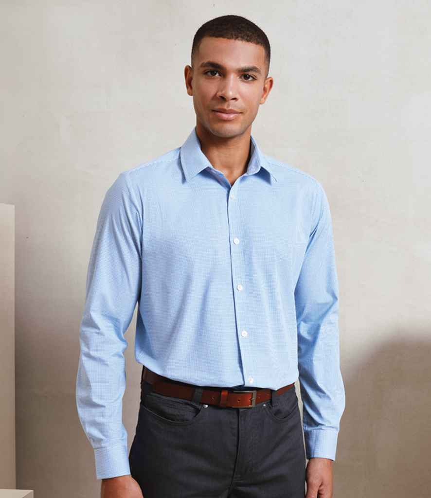 Premier Premier Gingham Long Sleeve Shirt
