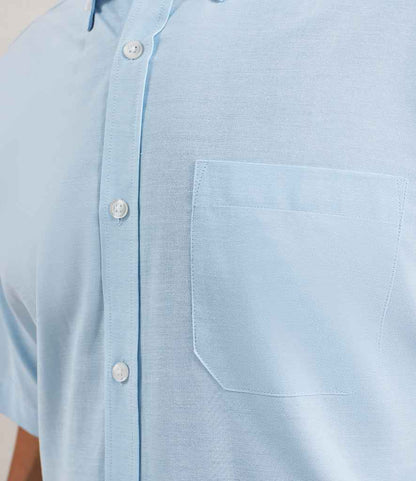Premier Signature Short Sleeve Oxford Shirt - model image