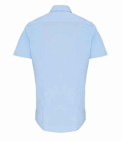 Premier Short Sleeve Stretch Fit Poplin Shirt
