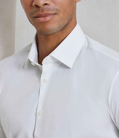 Premier Short Sleeve Stretch Fit Poplin Shirt - model image