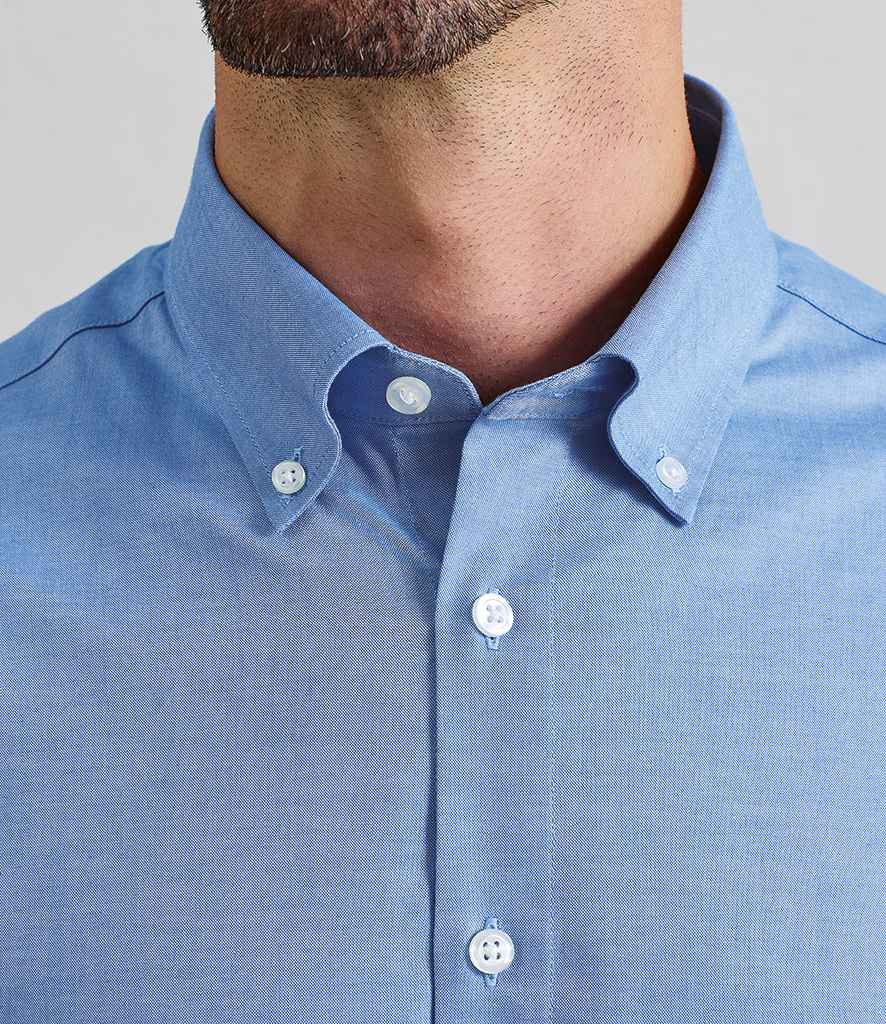 Premier Premier Supreme Long Sleeve Oxford Shirt Oxford Blue