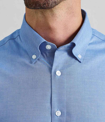 Premier Premier Supreme Long Sleeve Oxford Shirt Oxford Blue