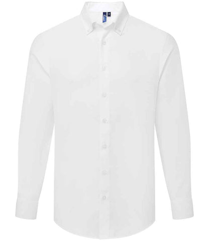 Premier Premier Supreme Long Sleeve Oxford Shirt White