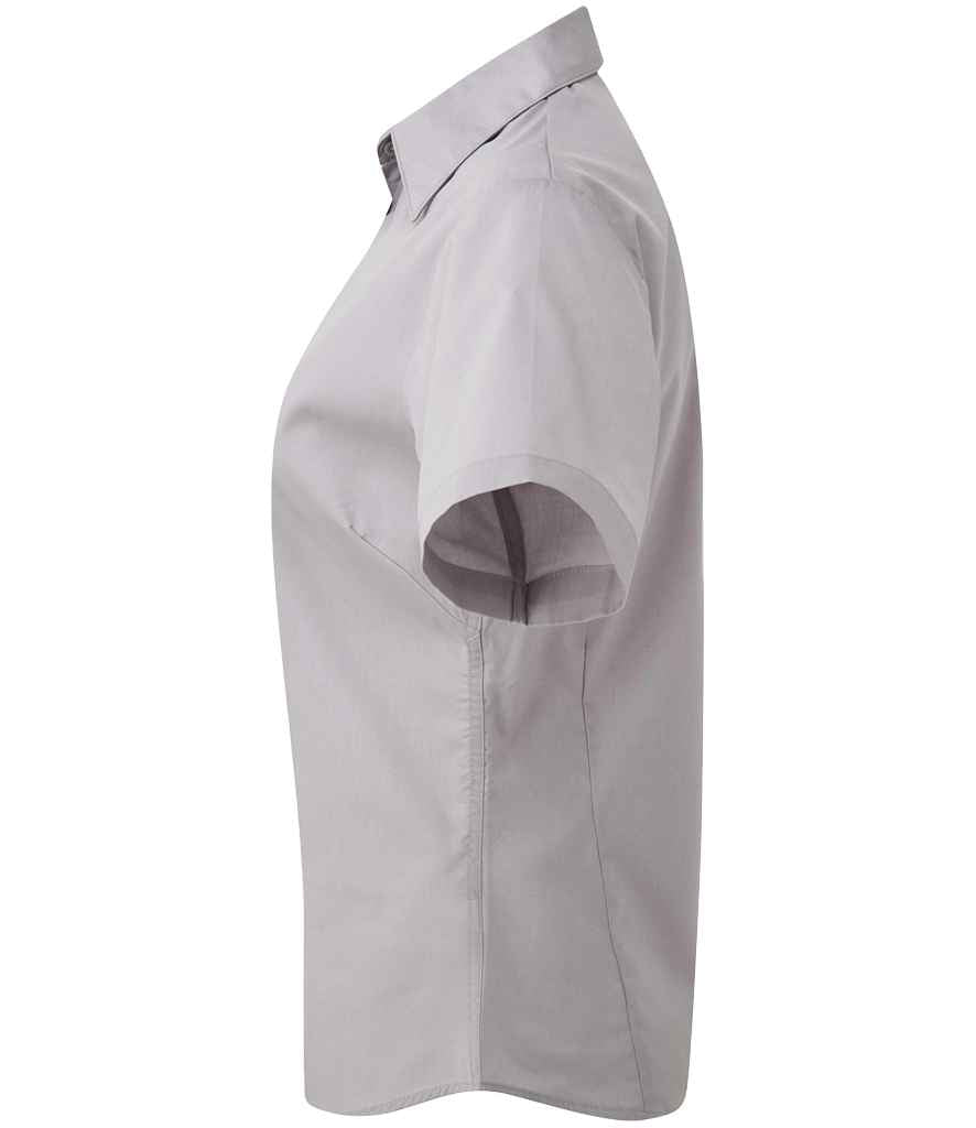 Premier Ladies Short Sleeve Poplin Blouse