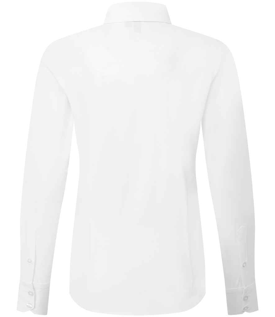 Premier Ladies Recyclight® Long Sleeve Poplin Shirt