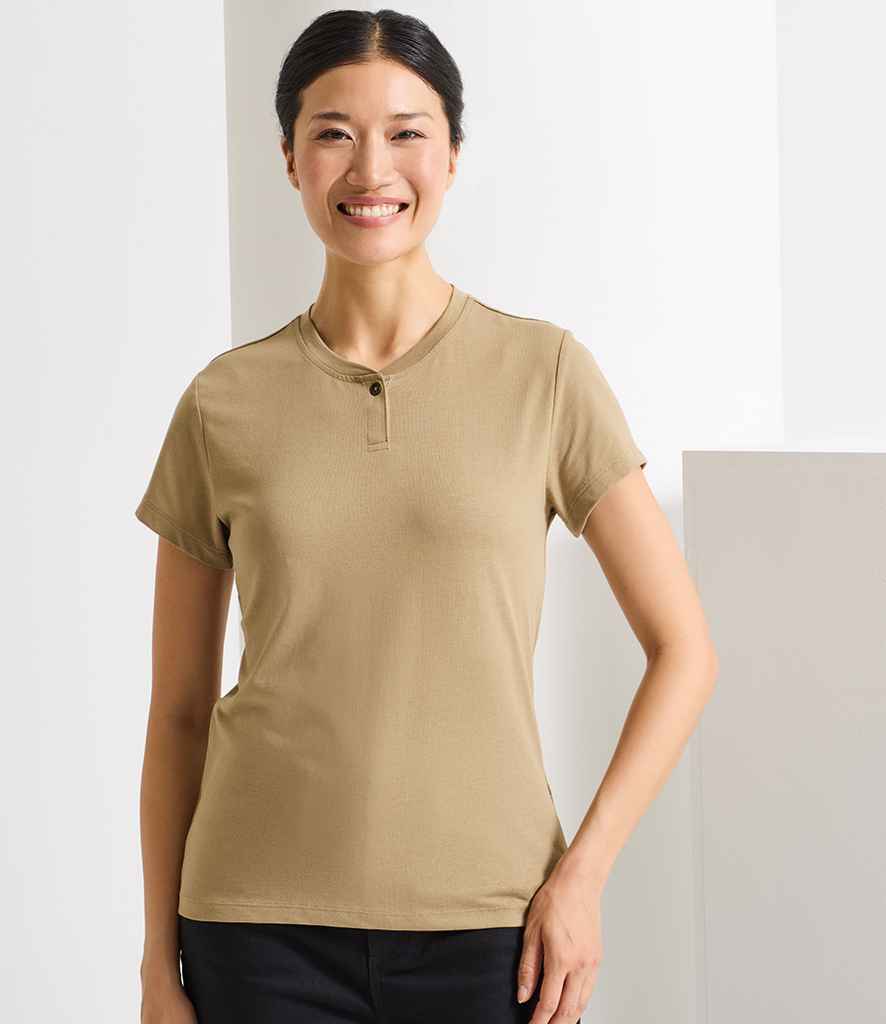 Premier Premier Ladies Cotton Rich Comis T-Shirt