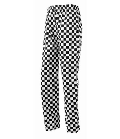 Premier Essential Chef's Trousers in Black/White