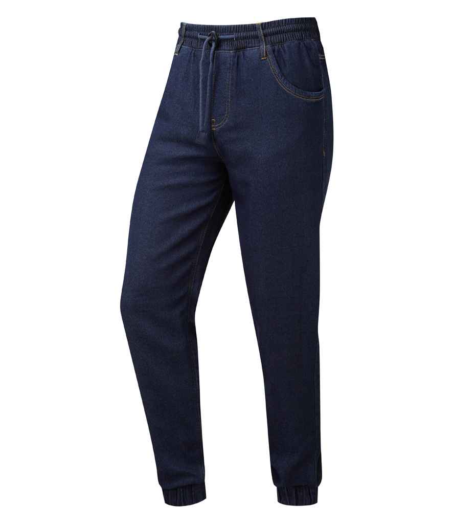 Premier Artisan Chef's Joggers in Indigo Denim