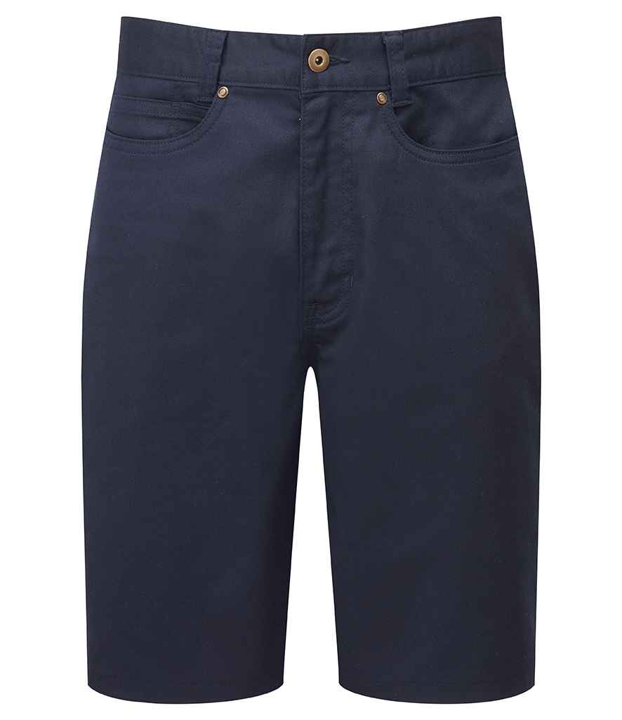 Premier Performance Chino Shorts in Navy