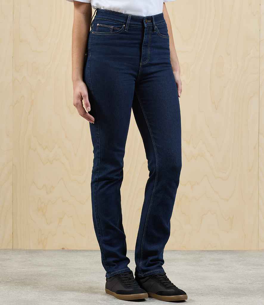 Premier Workready Ladies Straight Leg Jeans - model image