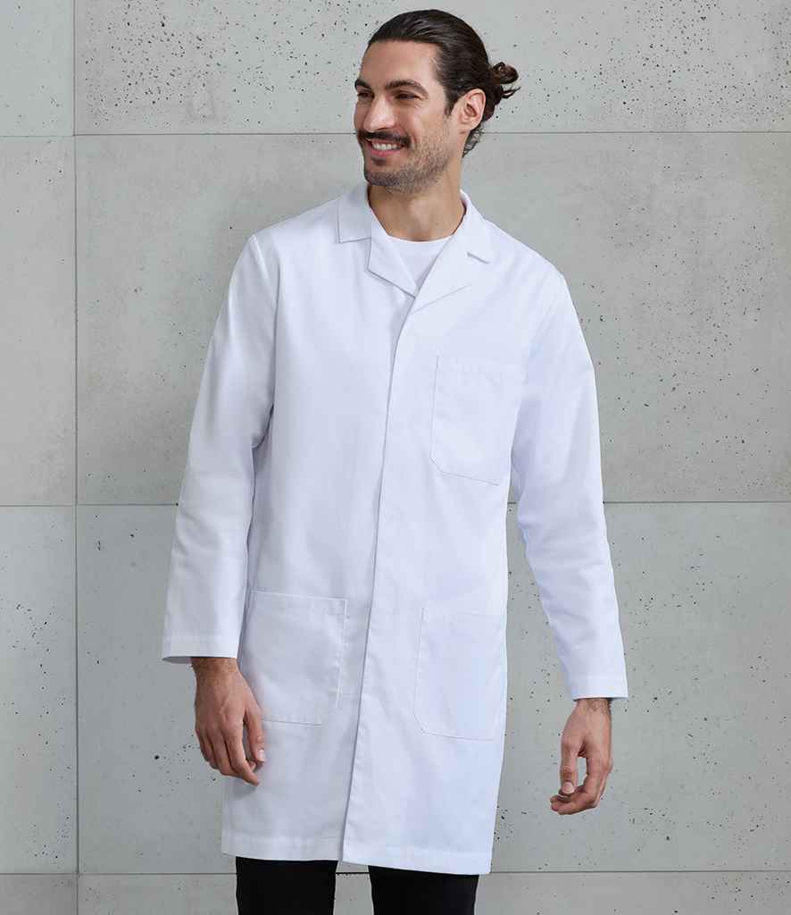Premier Premier Essential 3 Pocket Work Coat White