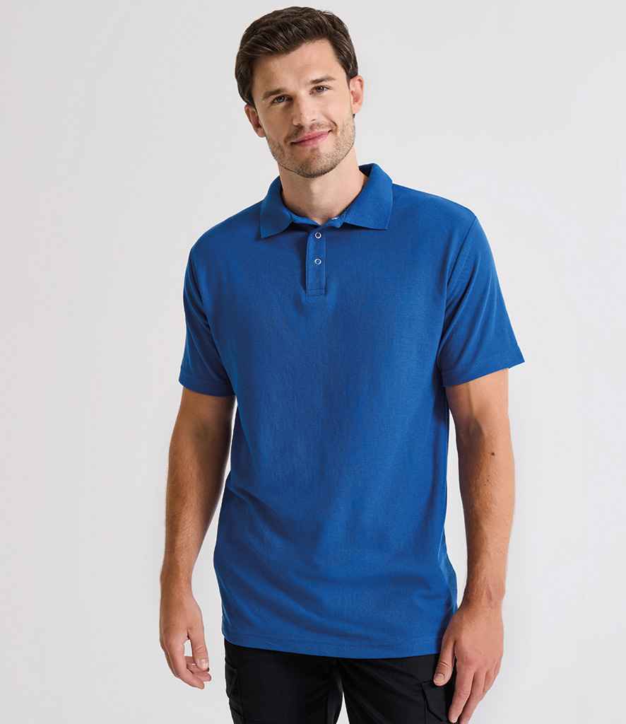 Premier Premier Stud Piqué Polo Shirt Royal Blue