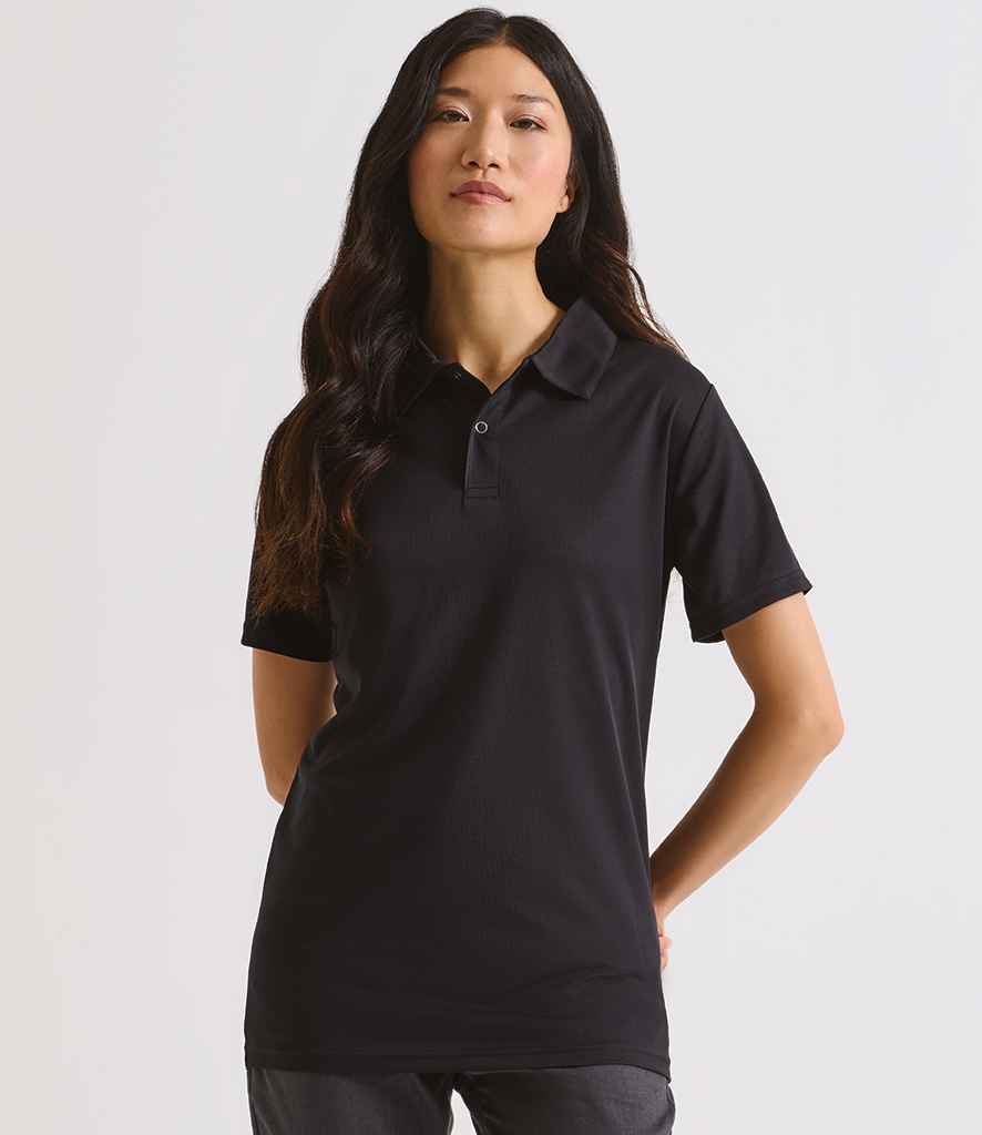 Premier Premier Coolchecker® Stud Piqué Polo Shirt Black