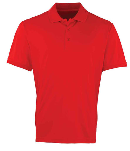 Premier Premier Coolchecker® Piqué Polo Shirt Red