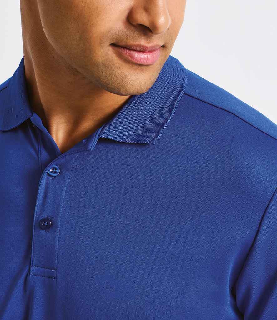 Premier Premier Coolchecker® Piqué Polo Shirt Royal Blue