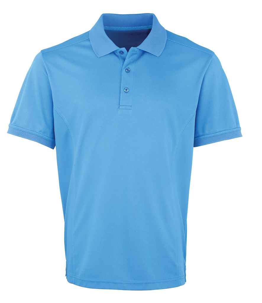 Premier Premier Coolchecker® Piqué Polo Shirt Sapphire Blue