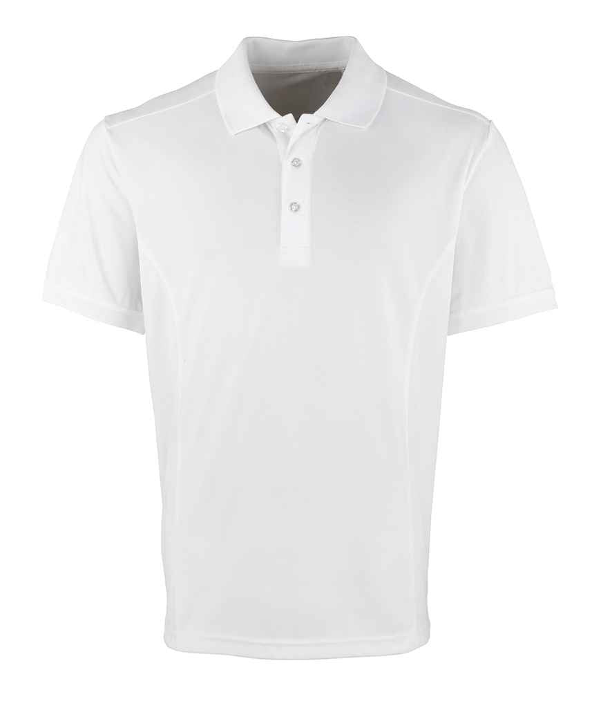 Premier Premier Coolchecker® Piqué Polo Shirt White