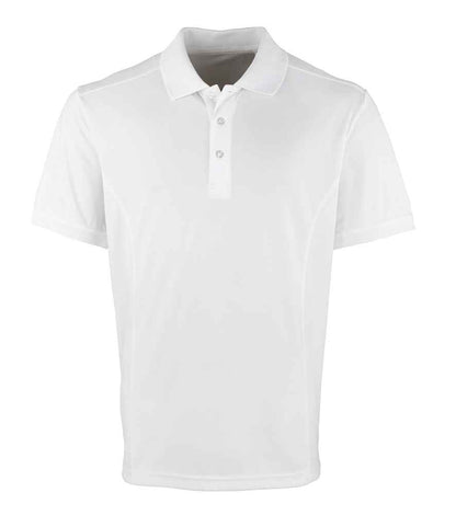 Premier Premier Coolchecker® Piqué Polo Shirt White