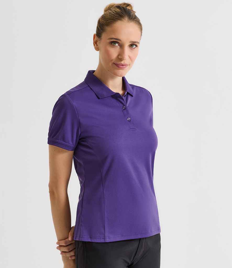 Premier Premier Ladies Coolchecker® Piqué Polo Shirt Purple