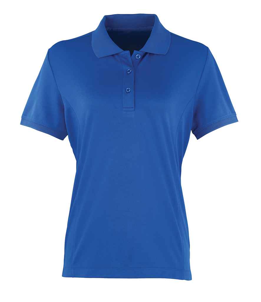 Premier Premier Ladies Coolchecker® Piqué Polo Shirt Royal Blue