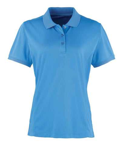 Premier Premier Ladies Coolchecker® Piqué Polo Shirt Sapphire Blue