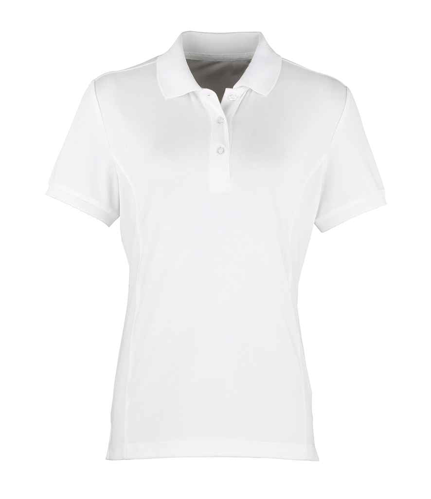 Premier Premier Ladies Coolchecker® Piqué Polo Shirt White