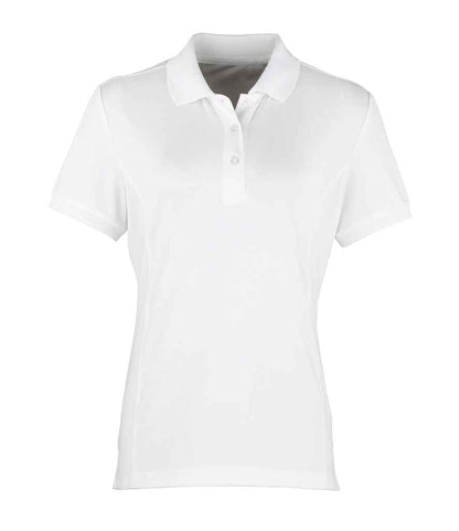 Premier Premier Ladies Coolchecker® Piqué Polo Shirt White