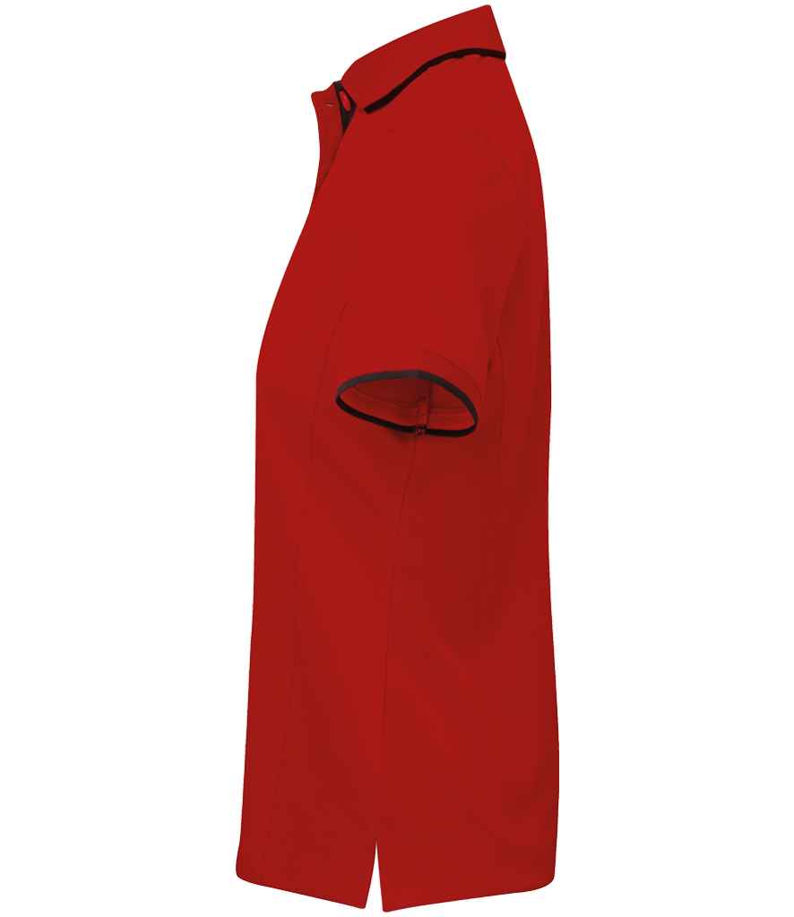 Premier Ladies Contrast Coolchecker® Piqué Polo Shirt