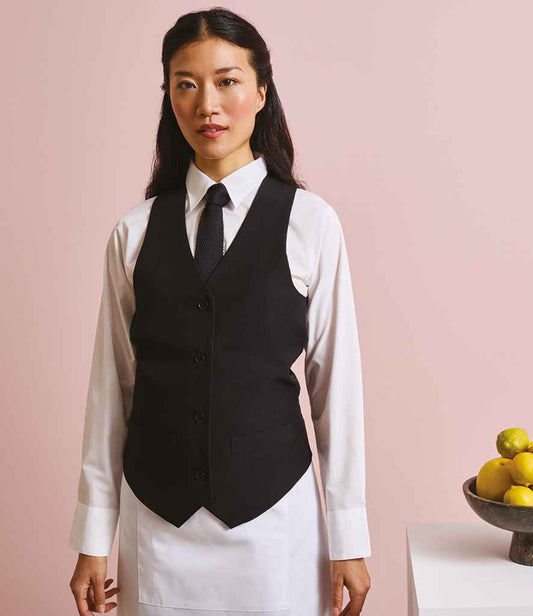 Premier Ladies Lined Waistcoat
