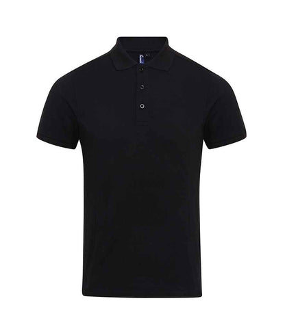 Premier Premier Coolchecker® Plus Piqué Polo Shirt Black