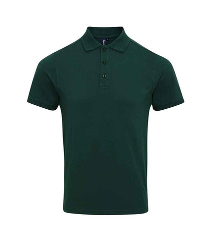 Premier Premier Coolchecker® Plus Piqué Polo Shirt Bottle Green