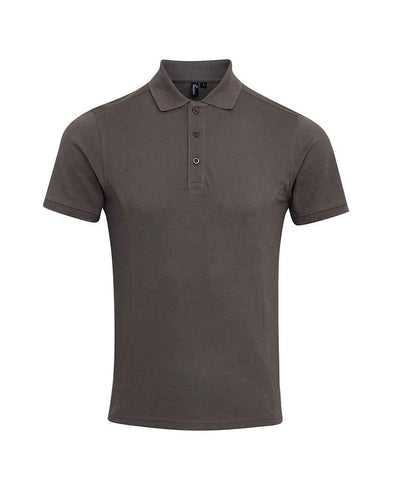 Premier Premier Coolchecker® Plus Piqué Polo Shirt Dark Grey