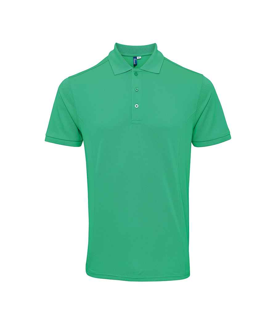 Premier Premier Coolchecker® Plus Piqué Polo Shirt Kelly Green