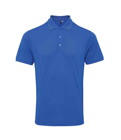 Premier Premier Coolchecker® Plus Piqué Polo Shirt Royal Blue