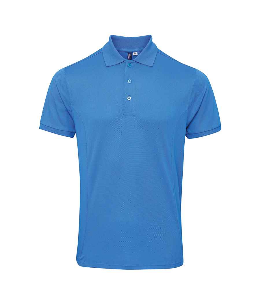 Premier Premier Coolchecker® Plus Piqué Polo Shirt Sapphire Blue