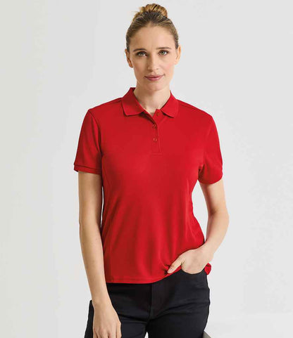 Premier Premier Ladies Coolchecker® Plus Piqué Polo Shirt Red