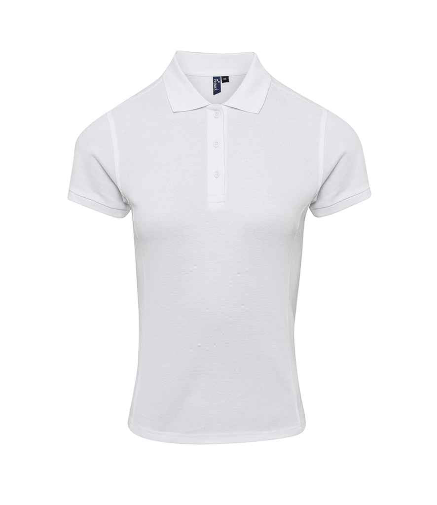 Premier Premier Ladies Coolchecker® Plus Piqué Polo Shirt White
