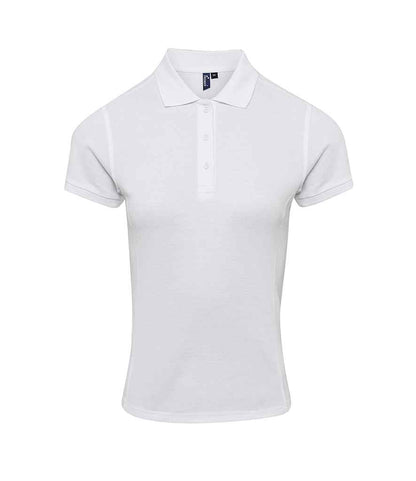 Premier Premier Ladies Coolchecker® Plus Piqué Polo Shirt White