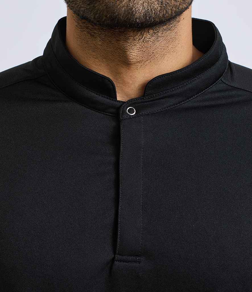 Premier Premier Essential Coolchecker® Short Sleeve Chef's Shirt Black