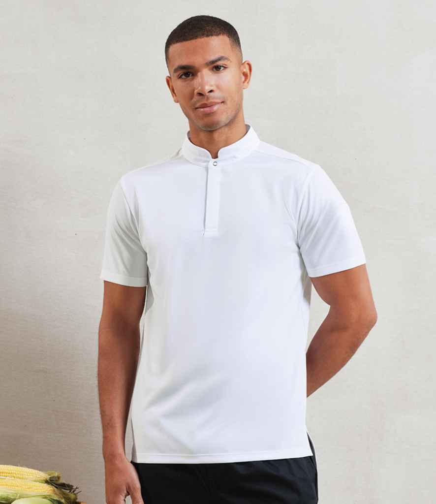 Premier Premier Essential Coolchecker® Short Sleeve Chef's Shirt White