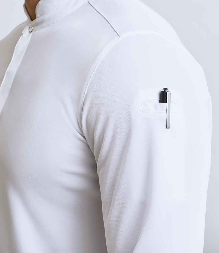 Premier Premier Essential Coolchecker® Long Sleeve Chef's Shirt White