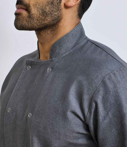 Premier Denim Chef's Jacket - model image