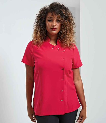 Premier Ladies Orchid Short Sleeve Tunic - model image