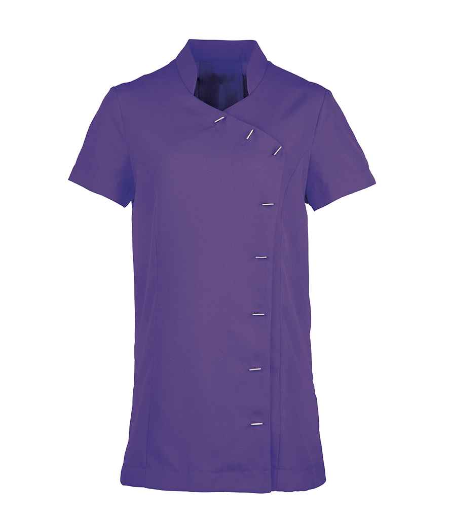 Premier Ladies Orchid Short Sleeve Tunic in Purple
