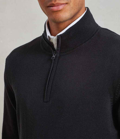 Premier Zip Neck Sweater - model image